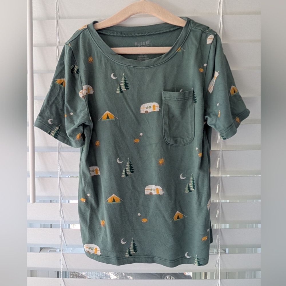 Kyte Baby Toddler T-shirt Camping Print